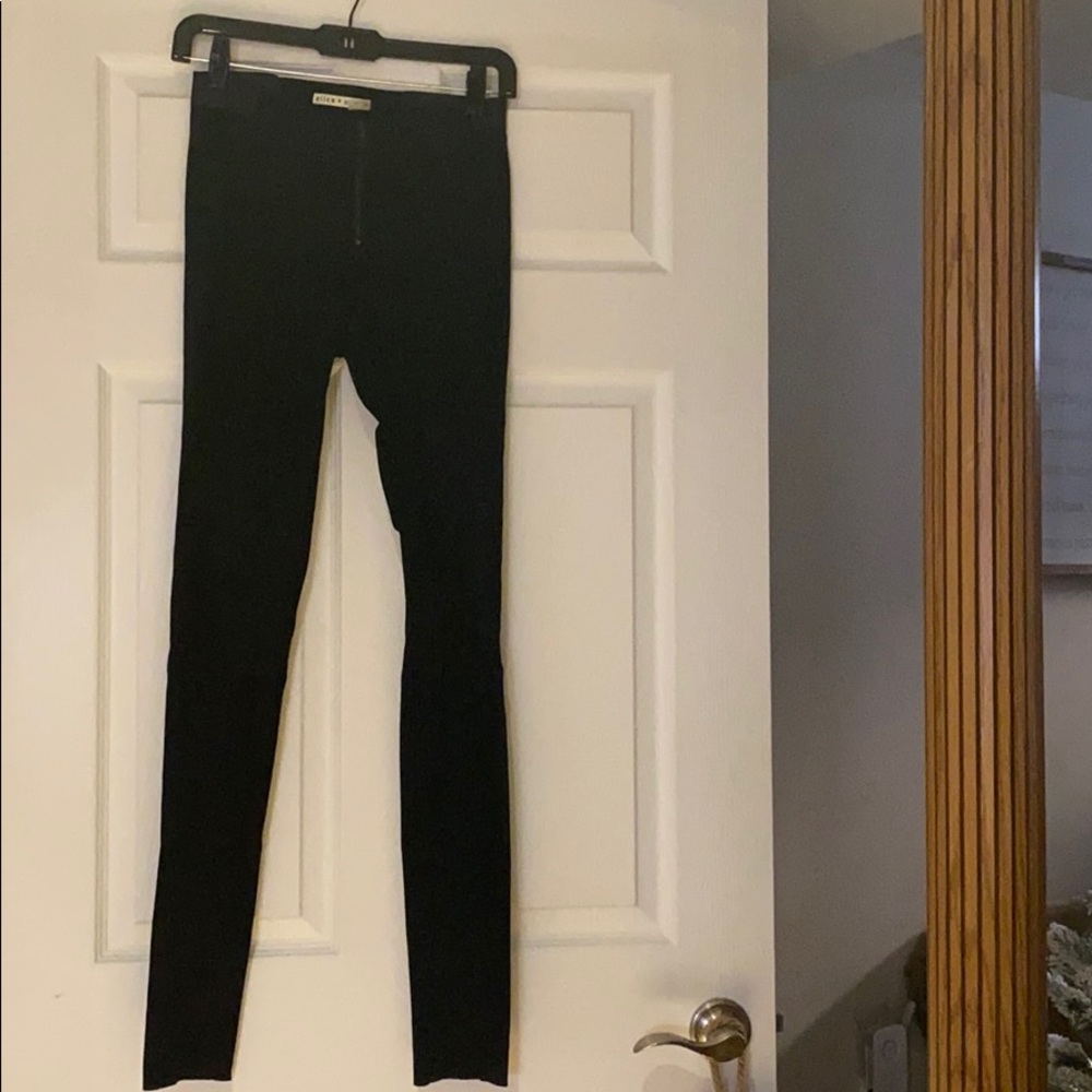 Alice and Olivia suede pants